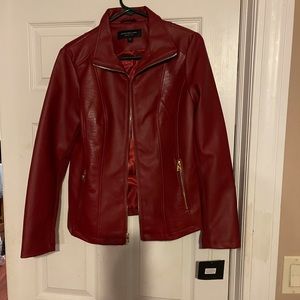 Red Andrew Marc jacket